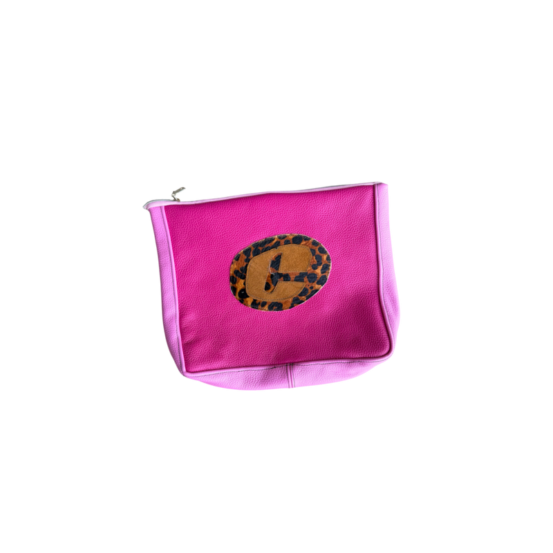 PINKS LEOPARD POUCH